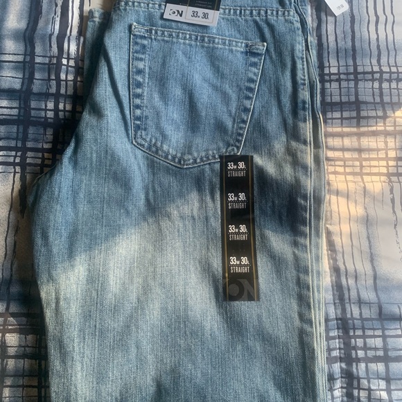 Old Navy Men’s straight leg jeans size 33-30 - Picture 2 of 3